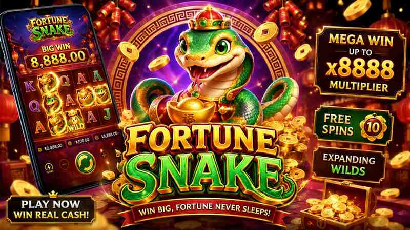 LL44 Fortune Snake oriental slot reel symbols